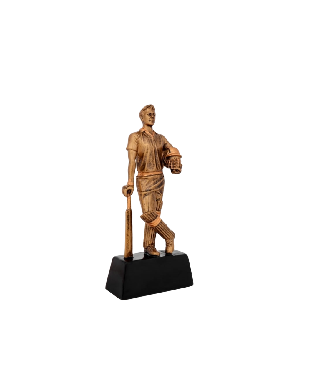 MG-TM11 -Resin Trophy Cricket batsman (MOQ - 50 Pcs)