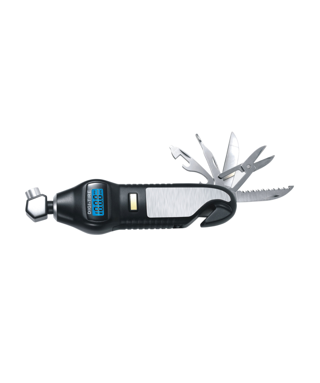 MG-I34 – Digital Tyre Pressure Gauge With 7 Emergency Tools