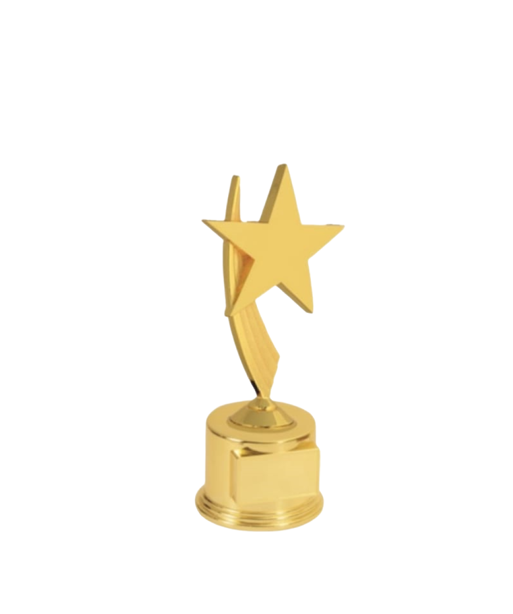 MG-TM24 - Golden Star Trophy with Metal Base (Only Star)(MOQ - 50 Pcs)