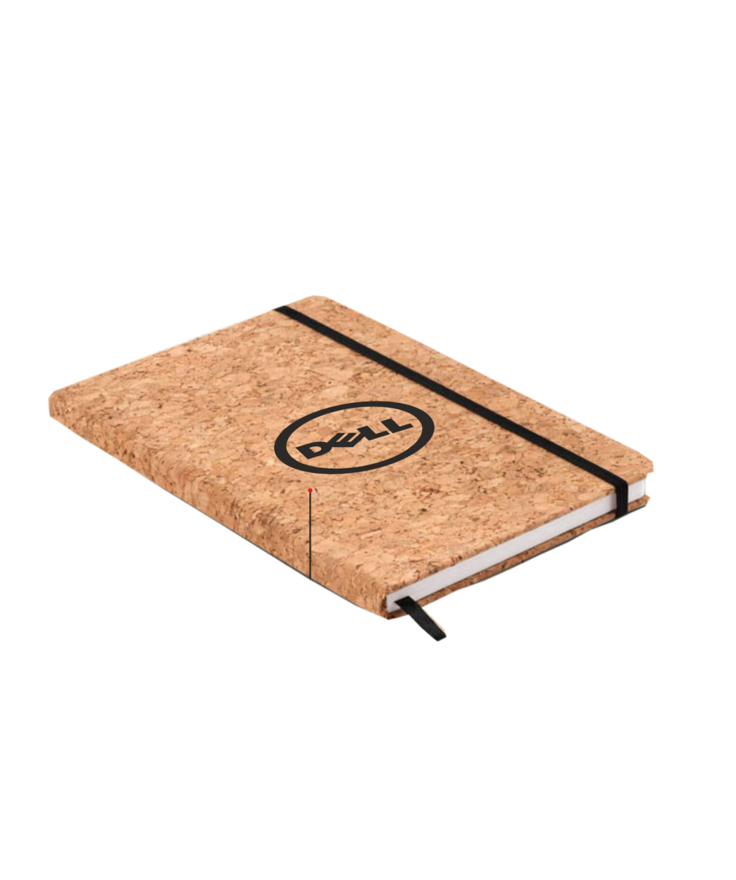 MG-SY22 – Cork Eco Friendly A5 Notebook With Hard Bound Cover And Elastic Fastener | With Memorandum & Bookmark Ribbon | 80 Gsm Sheets | 160 Undated Pages