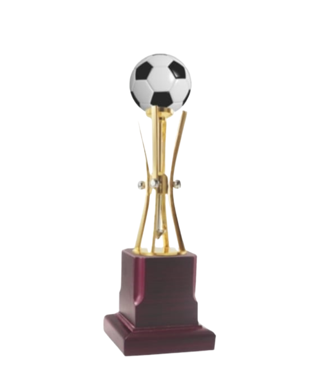 MG-TM41 - Golden Trophy with Football (MOQ - 50 Pcs)