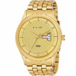 Gold Dial Analog Day Date Wrist Watch for Me