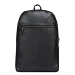 Elliot Veteran Series Black Vegan Leather Backpack