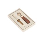 Elegant 2 in 1 Gift Set – Premium Pen & Stylish Keychain Combo