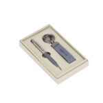 Premium 2 in 1 Gift Set – Stylish Metal Pen & Elegant Keychain Combo
