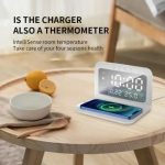 Logic – 2 in 1 Alarm Clock with Wireless Charger