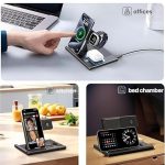 Foldable 3-in-1 Wireless Charger – Power Up, Anywhere!