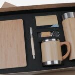 6 in 1 Premium Gift Set – Notebook, Mug, Pen, Flask, Card Holder & Keychain