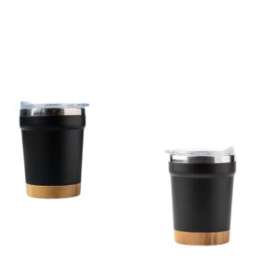 Fuse Mug – Stainless Steel with Wooden Touch