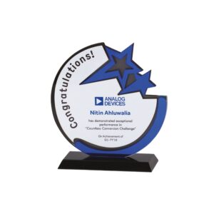 Acrylic Trophies (L:6.25" X W:6")