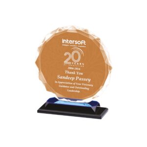 Premium Acrylic Trophy Award (8.5" x 3.5")