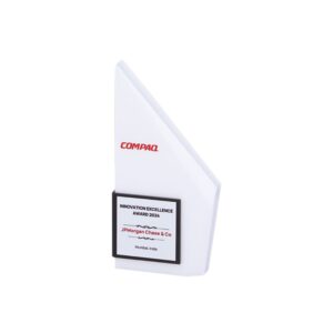 Premium Acrylic Trophy Award (L:6.5" X W:6") – Elegant Recognition Trophy