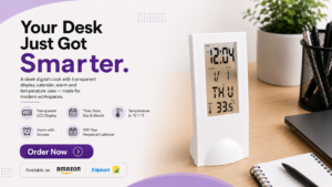 Why Every Modern Workspace Needs a Digital Clock: The Perfect Blend of Style and Productivity
