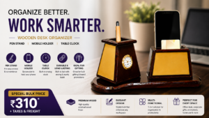 Wooden Desk Organizer for Corporate Gifting: The Smart Choice for Modern Workspaces