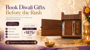 Premium Wooden Executive Gift Set for Diwali Bulk Orders